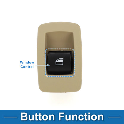 Power Window Switch for BMW 325i 328i 330i 335i (2006) - Beige