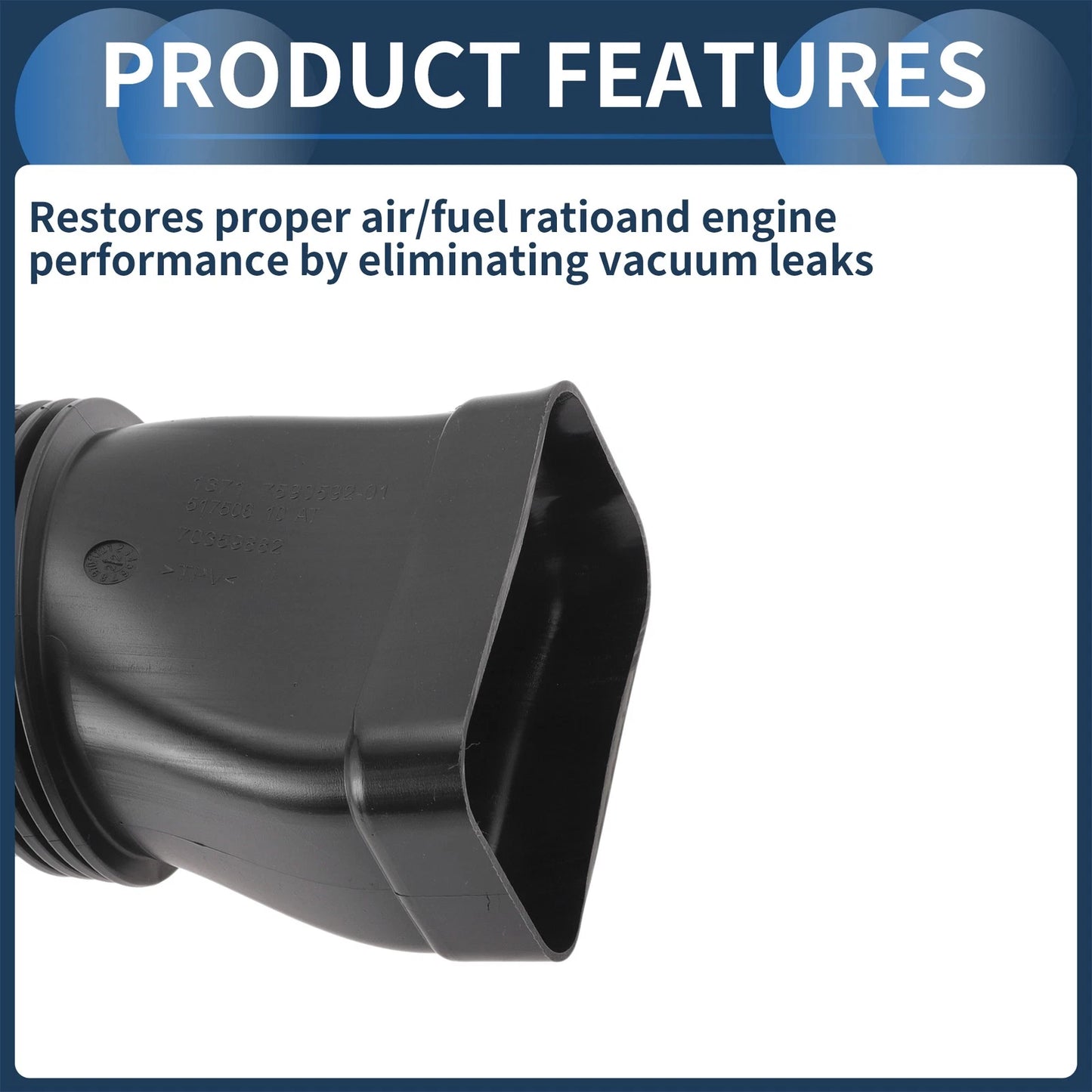 Engine Air Intake Hose for BMW 528i (2011-2016) - Air Cleaner Intake Hose
