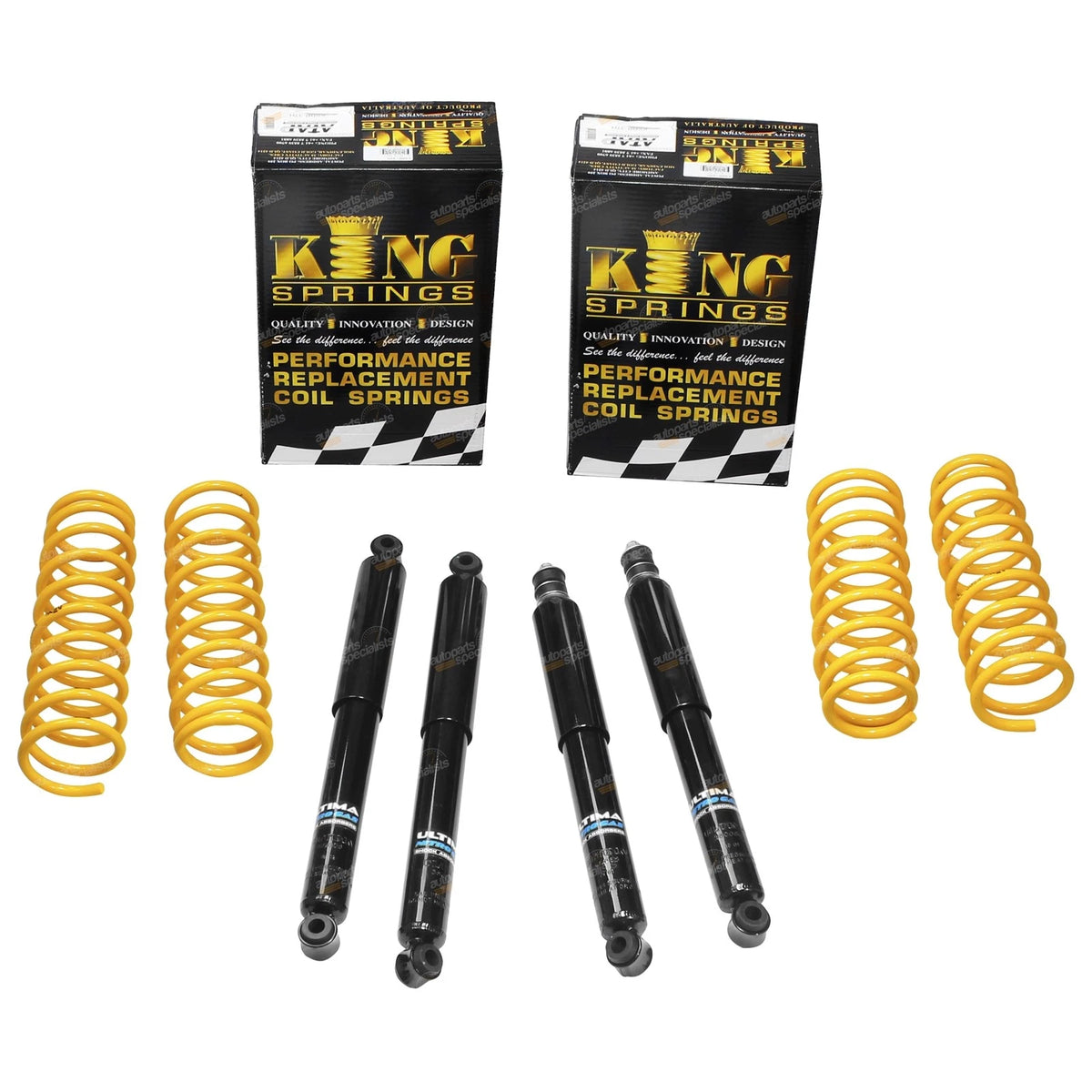 40mm Suspension Spring Lift Kit for Suzuki Jimny 4x4 (1998-2016)