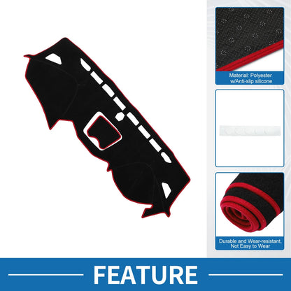 Dashboard Cover Mat for Hyundai Santa Fe Sport Sun Protector (2013-2019)
