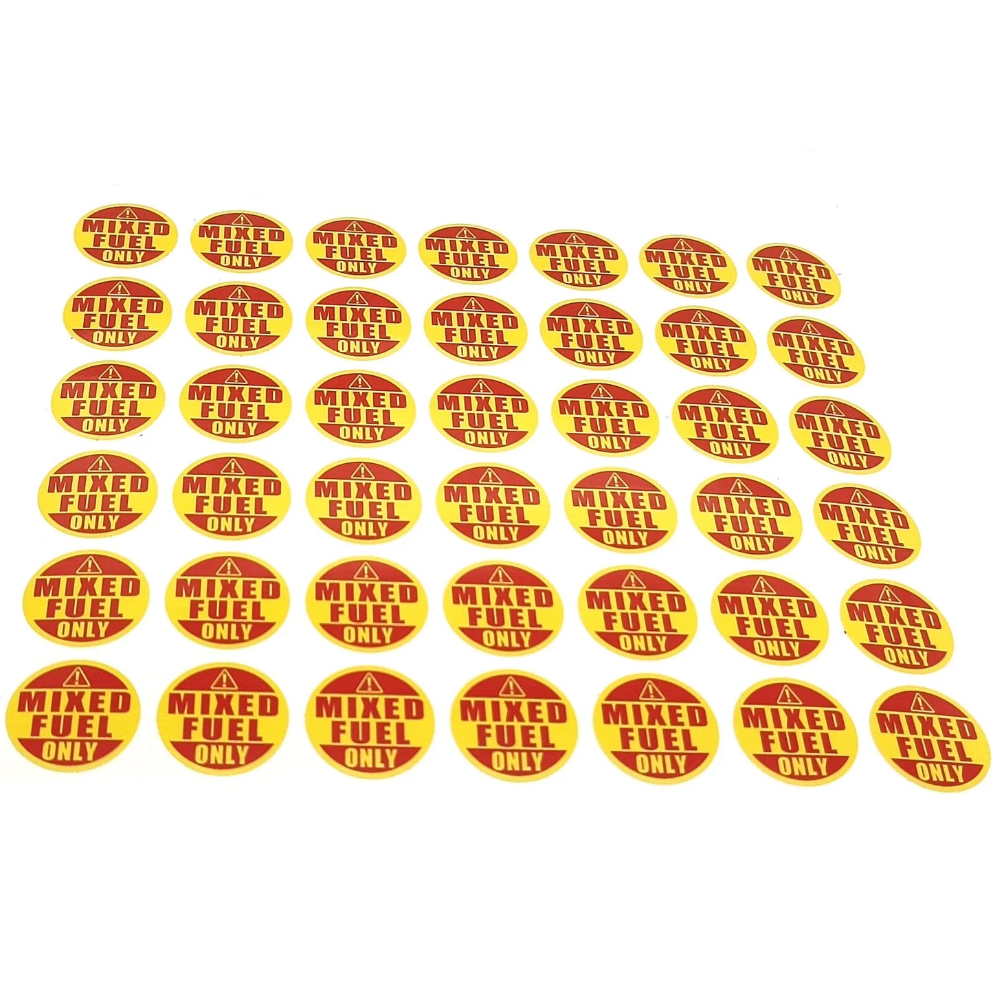 Mixed Fuel Only Sticker for Gasoline Decal for Truck Vinyl Tank Label