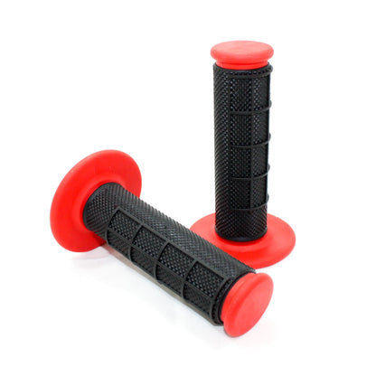 24mm 22mm Red Handle Bar Hand Grips for 110cc 125cc 140cc PIT Dirt Bike