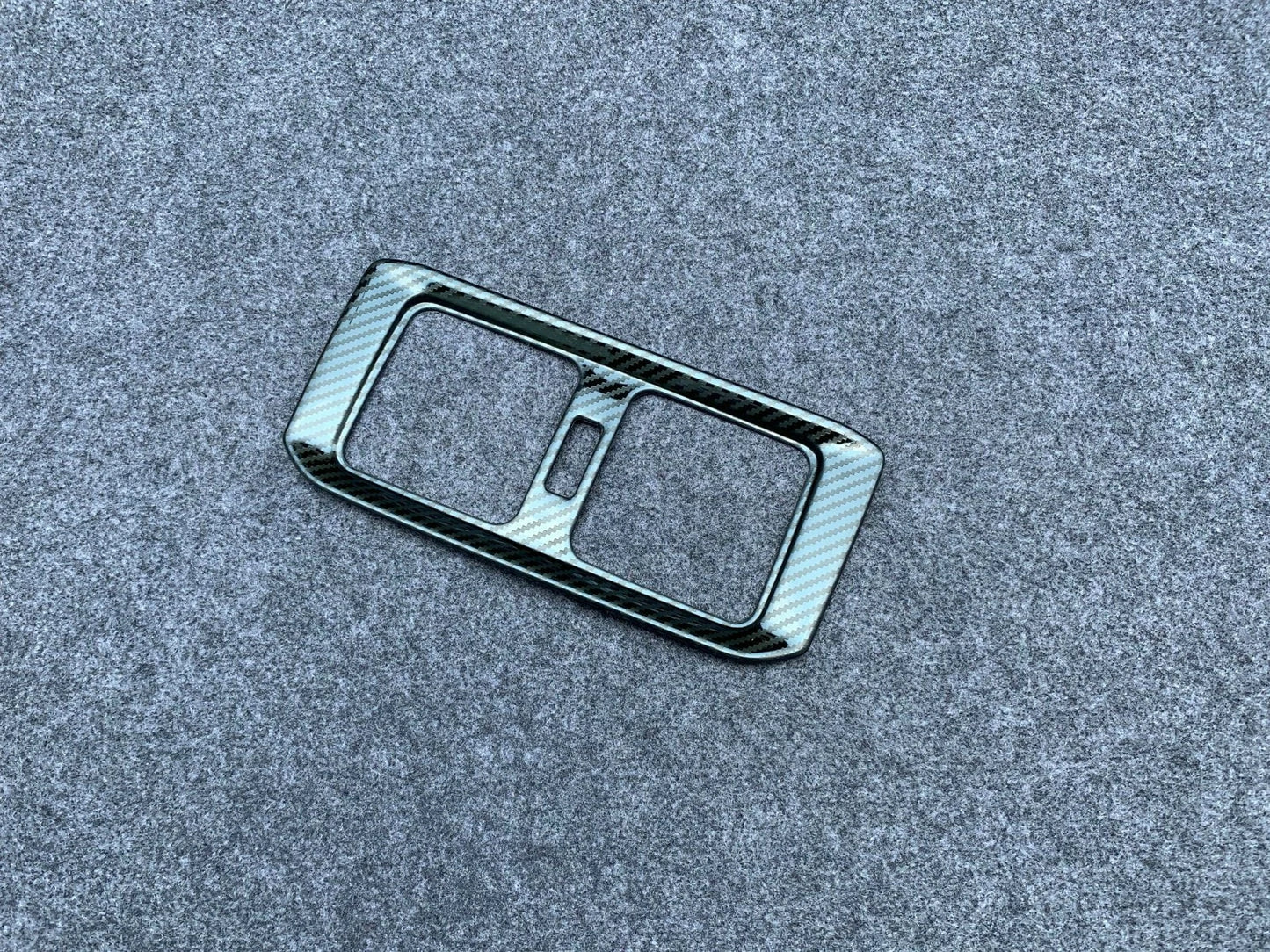 Rear Carbon Fiber Air Vent Outlet Cover for 2019-2023 Toyota RAV4