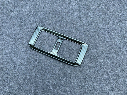 Rear Carbon Fiber Air Vent Outlet Cover for 2019-2023 Toyota RAV4