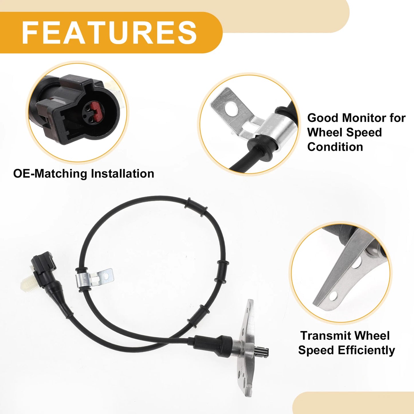 ABS Wheel Speed Sensor for Ford E-250 (2003-2005)