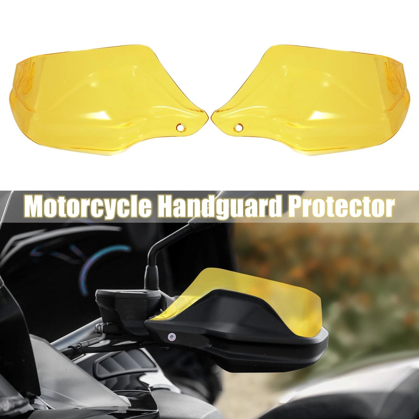 Handguard Protector for BMW R1250GS Windshield Guard Yellow