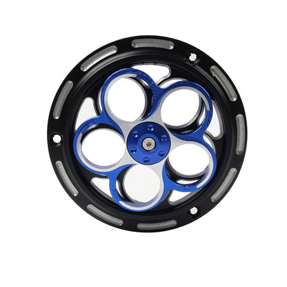 Blue Engine Cooling Fan Cover for Vespa Sprint Primavera 150 (2013-2023)