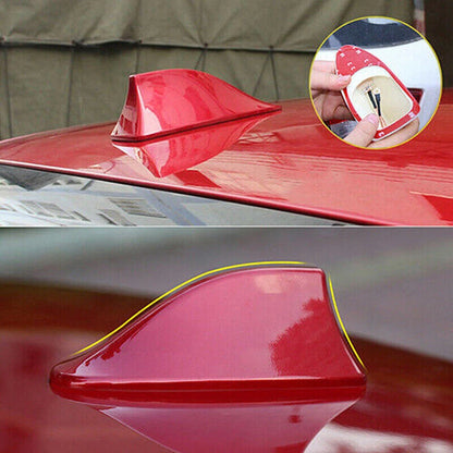 Shark Fin Roof Antenna Cover for 2014-2019 Hyundai Sonata Elantra - Red