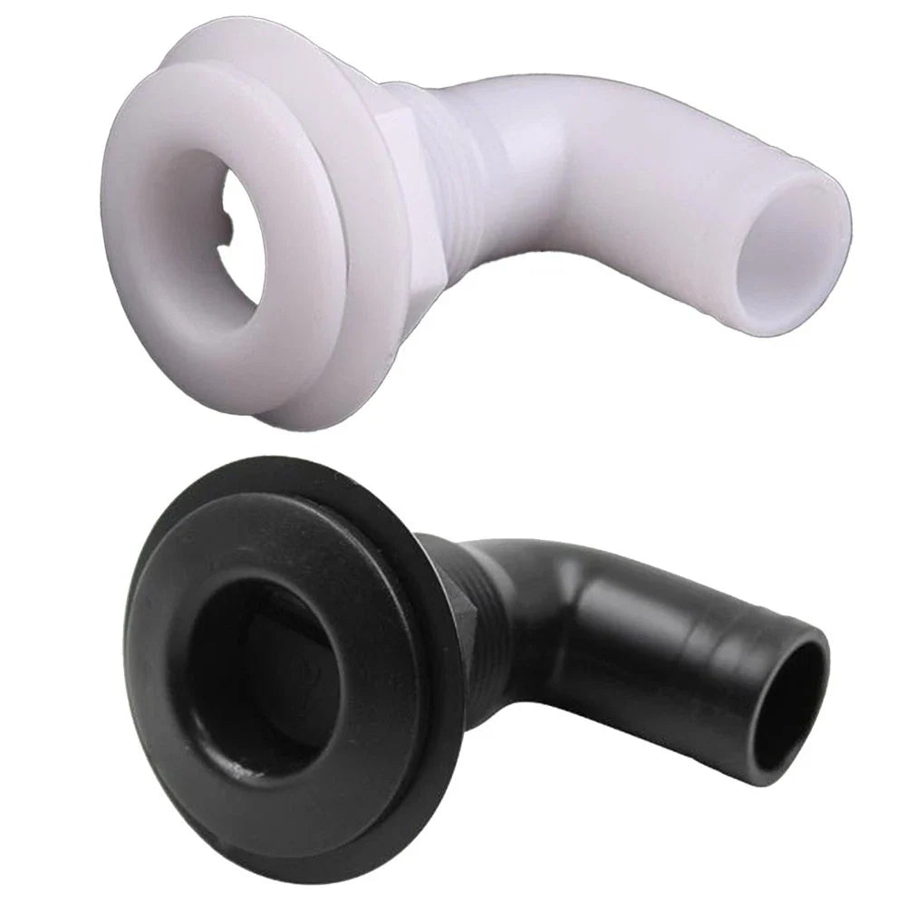 Nylon 90° Boat Drain Elbow for Bilge Pump Systems