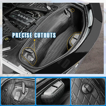Trunk Mat 2 x for Corvette C8 Z06 Z51 (2020-2024) Cargo Liner Tray
