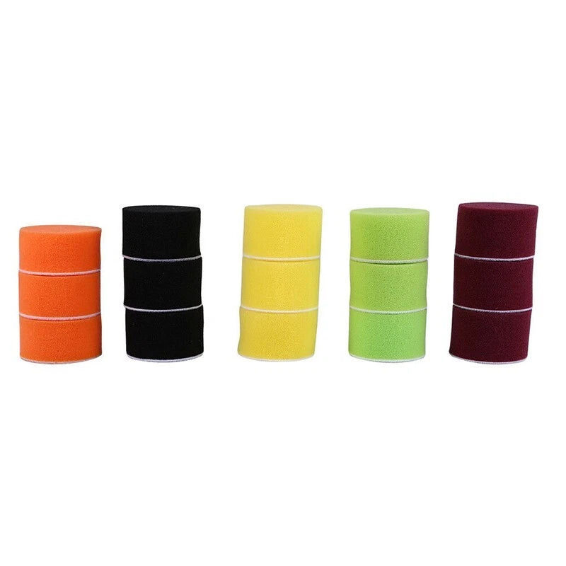 Round Sponge Flat Waxing Cleaning Detailing Polishing Pads Spare