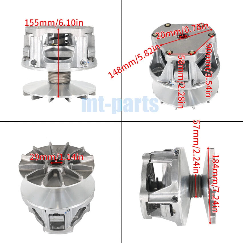 Clutch Variator Pulley Set for Polaris Sportsman (2003-2005)