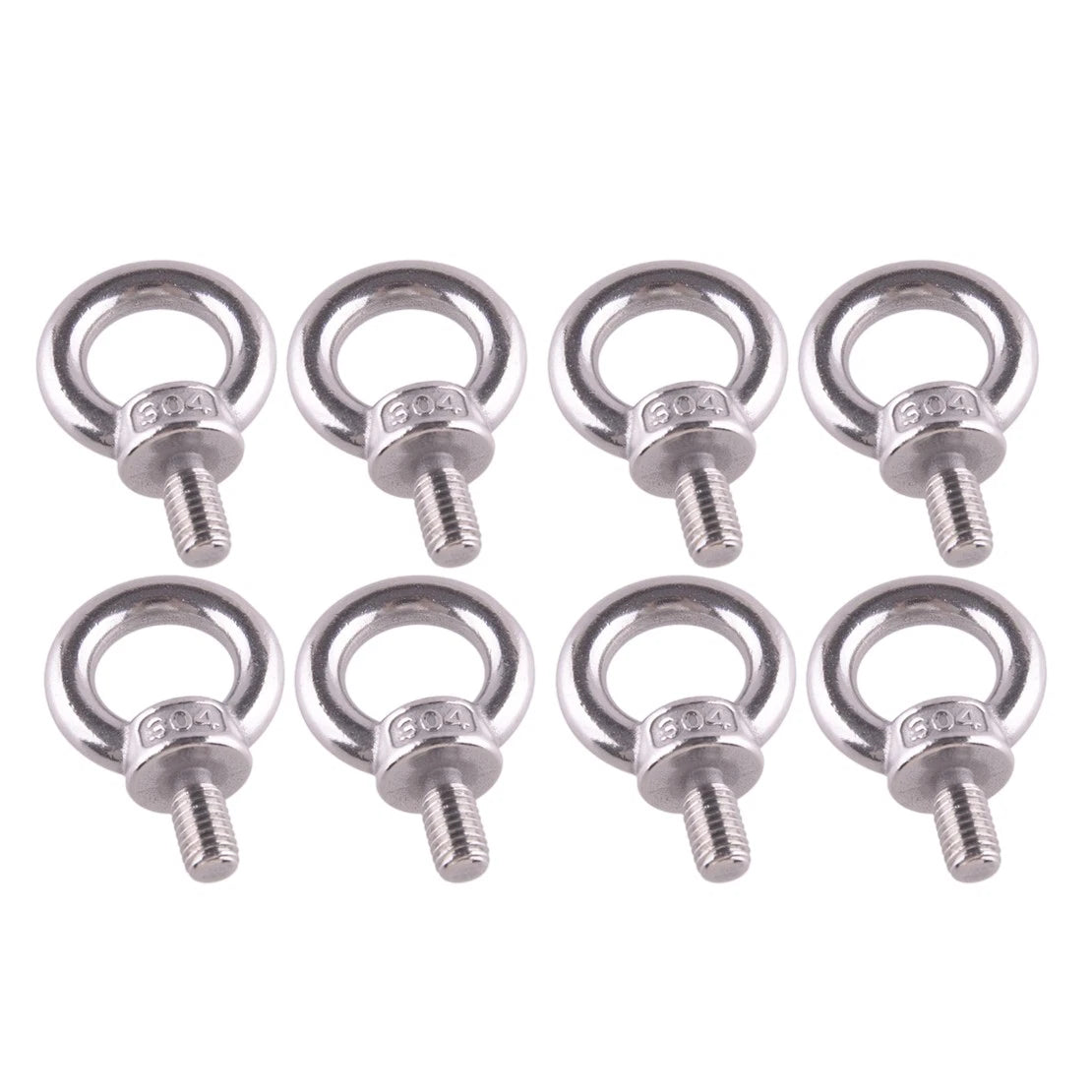 8x M8 Stainless Steel Eye Bolts for Rhino Thule Yakima Pro Rola Roof Rack