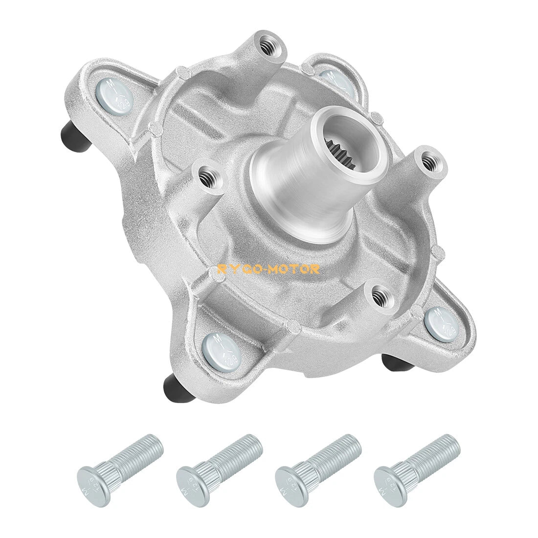 2 x Front Wheel Hub & Studs for Polaris Sportsman 300 400 4x4 (2008–2010)
