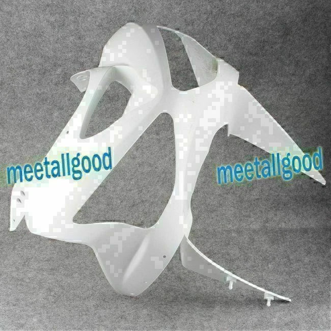 White Upper Front Cowl Fairing for Kawasaki Ninja ZX6R (2003-2004)