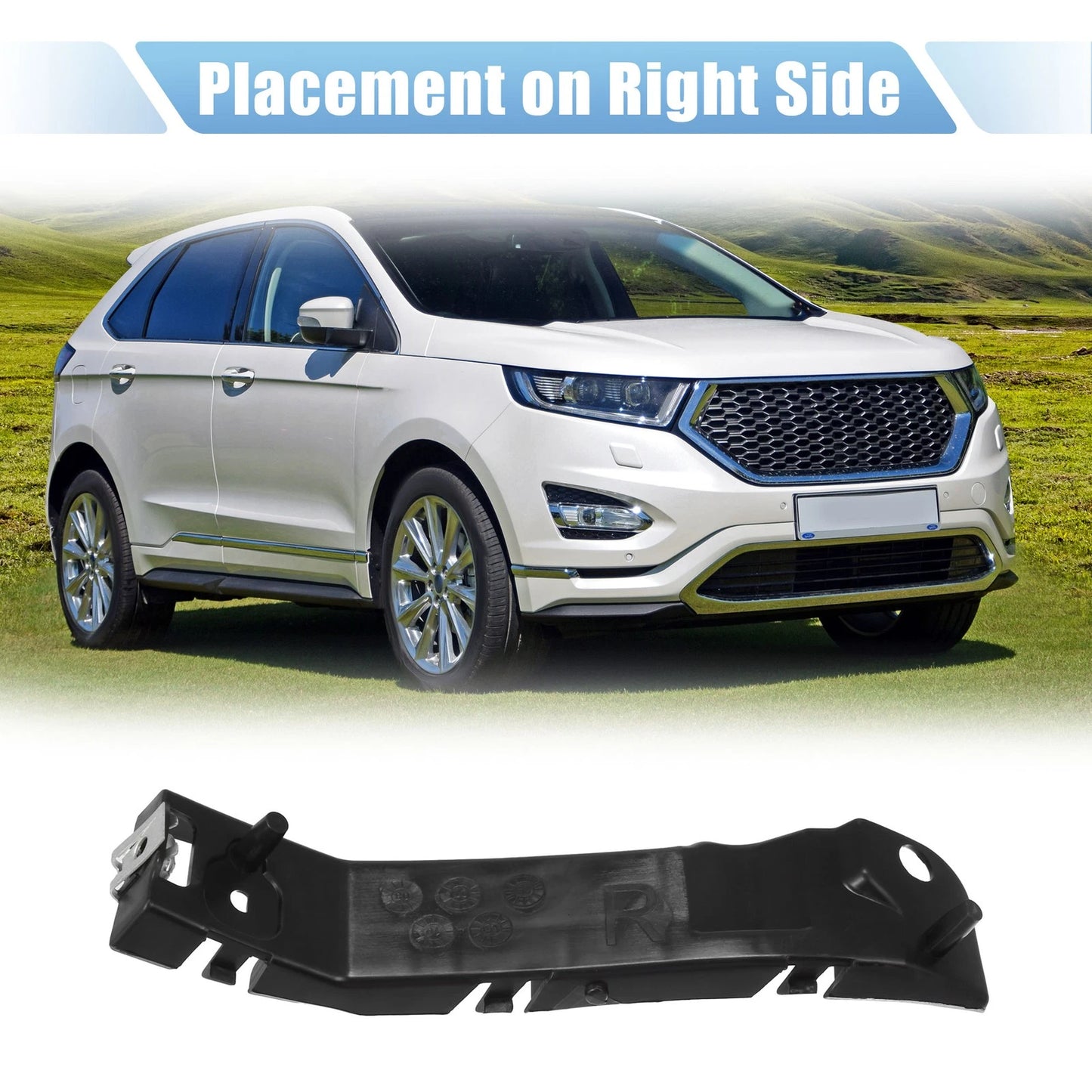 Front Right Bumper Cover Bracket for Ford Edge SE (2007-2010)