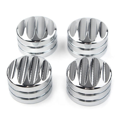 4X Head Bolt Covers for Harley Sportster XL883/1200 & Twin Cam Big Twin (1986-2023)