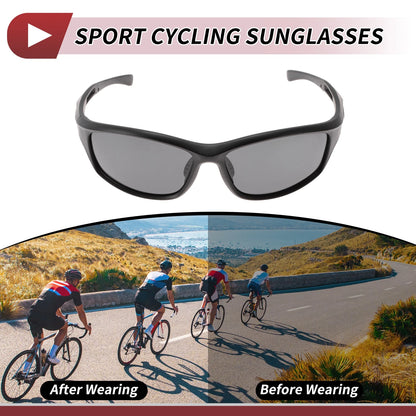 1 Pc Motorcycle Riding Goggles Deep Gray Lens Black Frame for Make Model