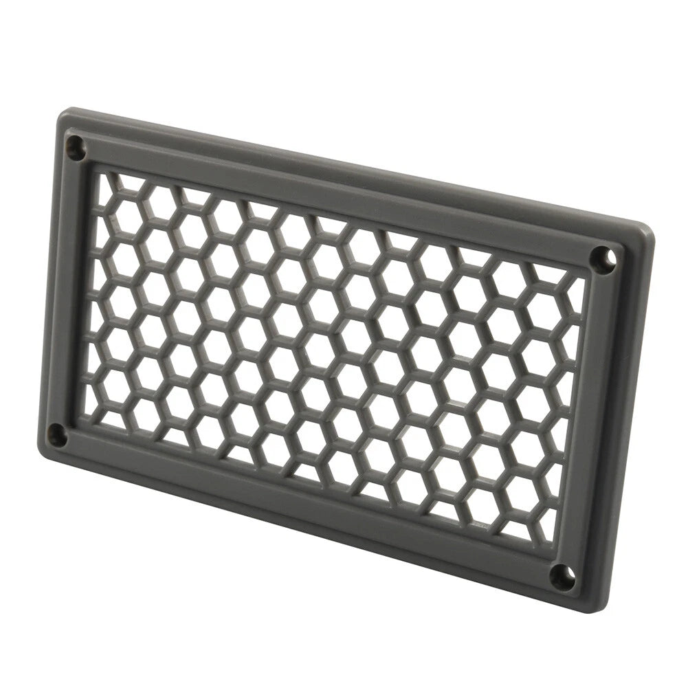 Gray Hexagonal Air Inlet Vent Panel for RV Bus