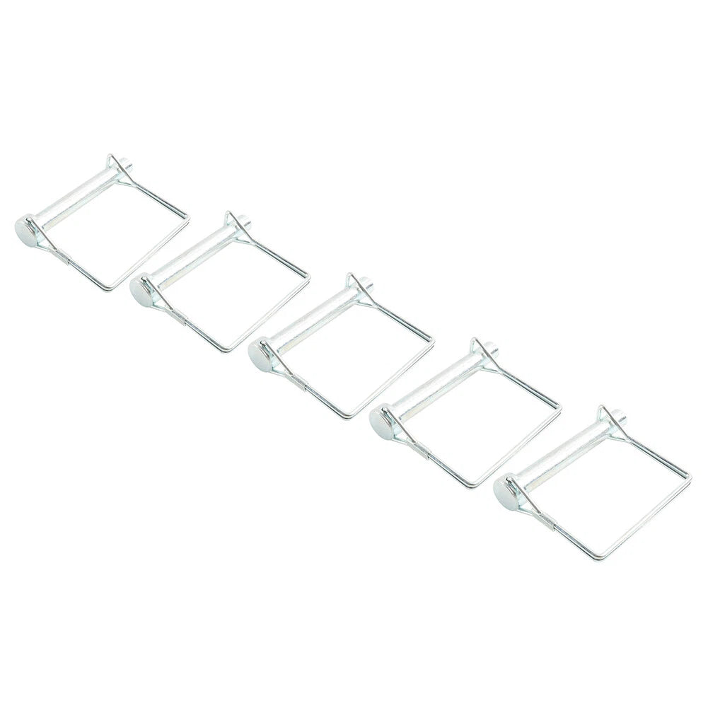 5 x Shaft Lock Pin Trailer Tow Coupler Safety Snap Locking Pin w/ Rope