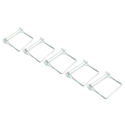 5 x Shaft Lock Pin Trailer Tow Coupler Safety Snap Locking Pin w/ Rope