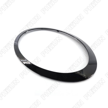 Gloss Black Headlamp Trim Rings for Mini Cooper R55 R56 (2007-2015)