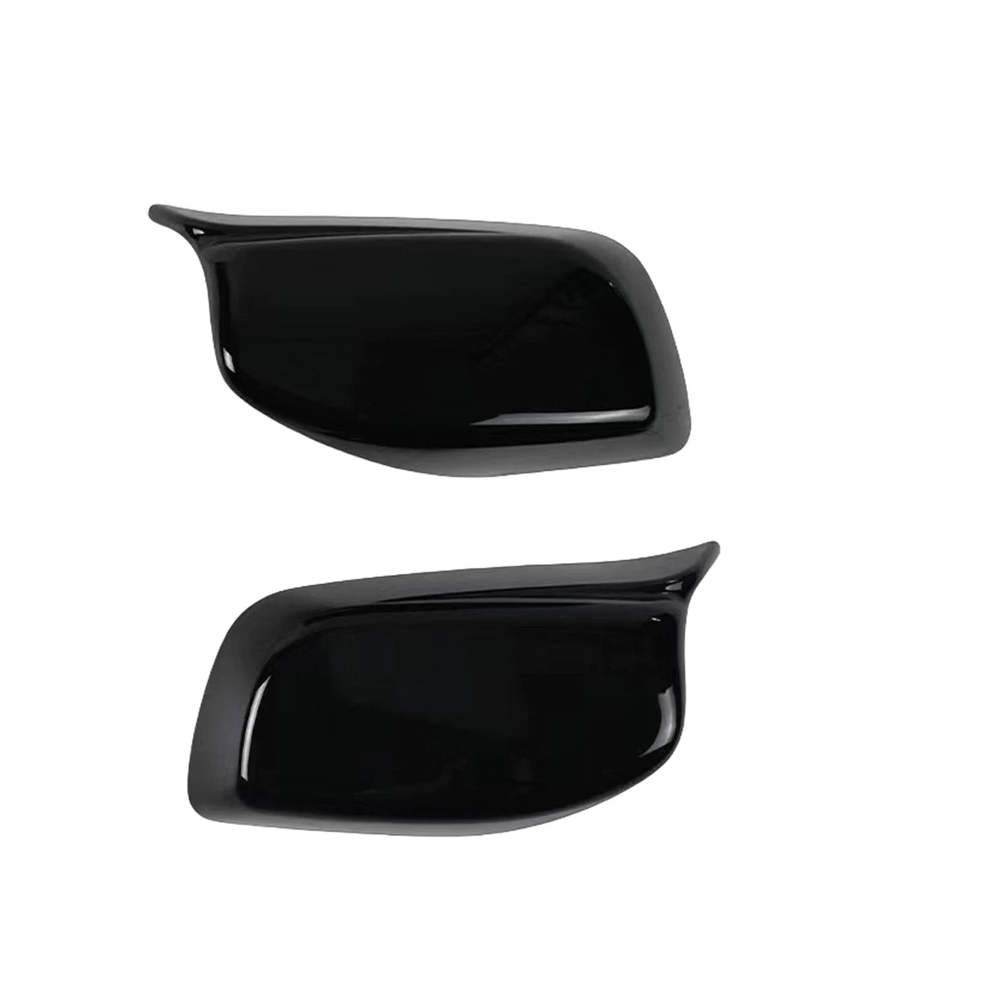 Rear Side Mirror Cover Caps for BMW E60 E61 (2003-2008) 2 x Gloss Black