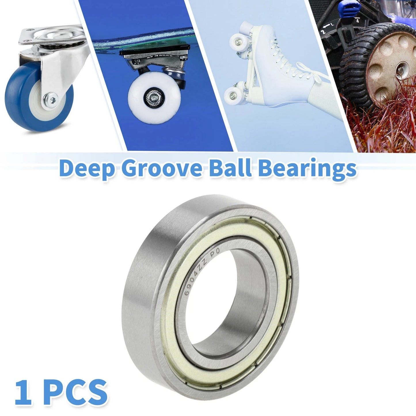 Deep Groove Ball Bearing 20x37x9mm 1 Pc for Scooter Skateboard Wheel