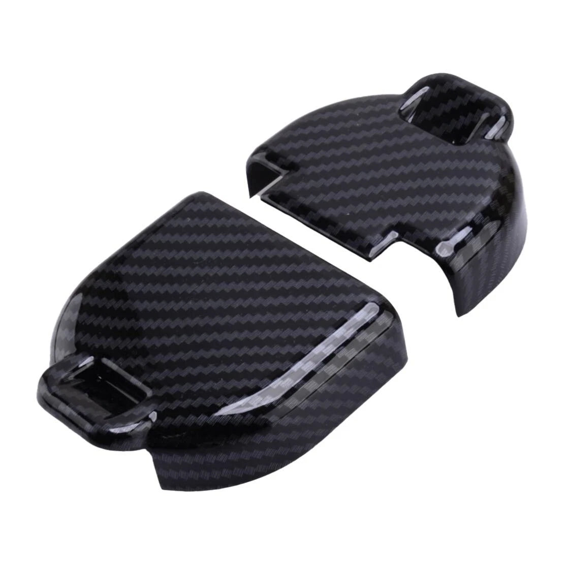 Carbon Fiber Rear Bumper Tow Connector Cover for Dodge Ram