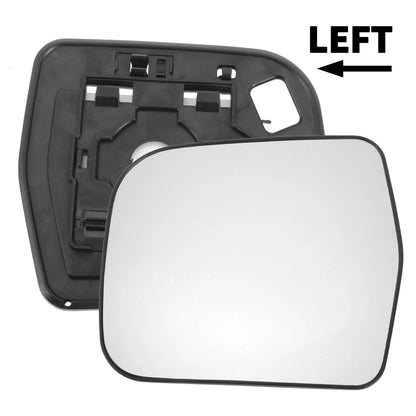Left Passenger Side Non-Heated Mirror Glass for Toyota Previa (1990-1997)