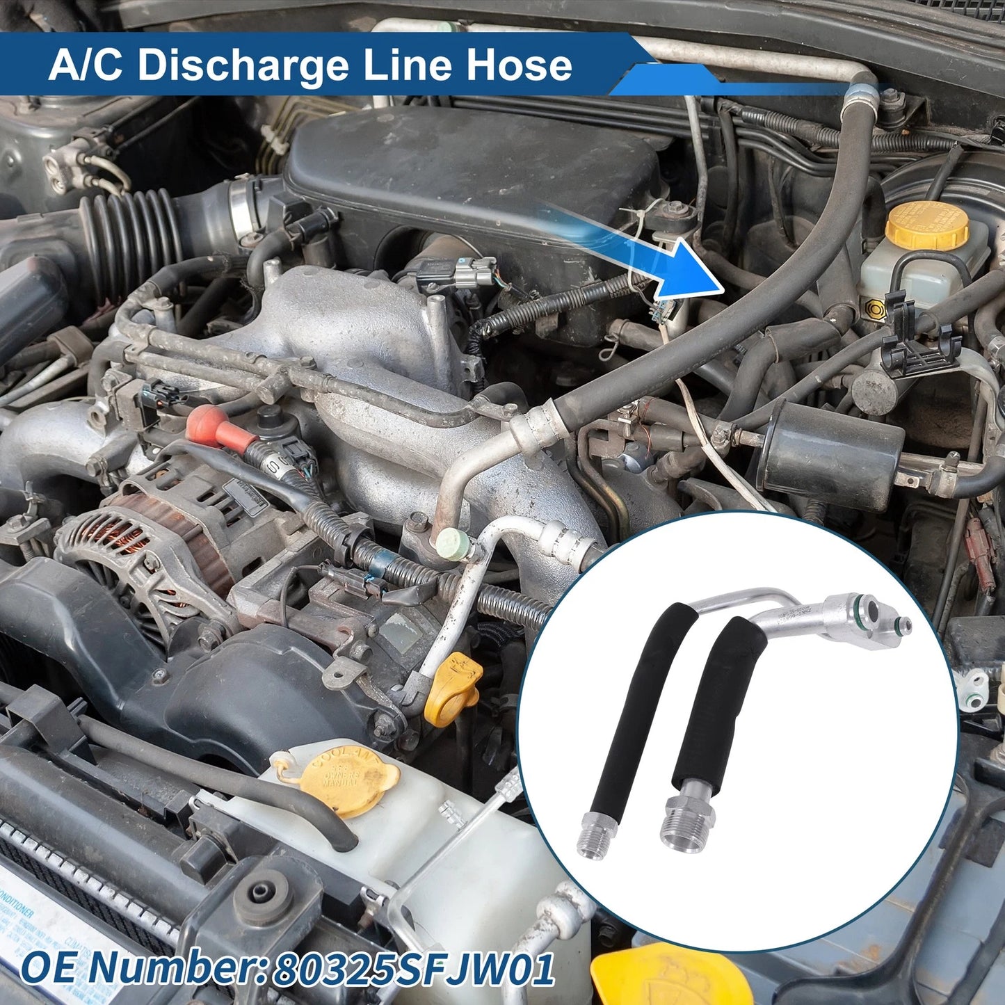 A/C Refrigerant Liquid Hose for Honda Odyssey (2005-2008)