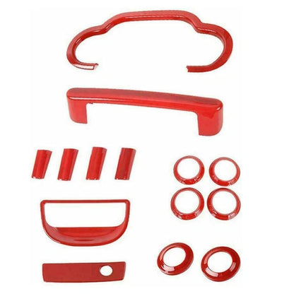 14pcs Interior Dash Trim Covers for Jeep Wrangler JK (2007-2010)