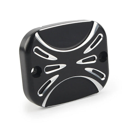 CNC Front Brake Reservoir Master Cylinder Cover for Harley Road King, Softail