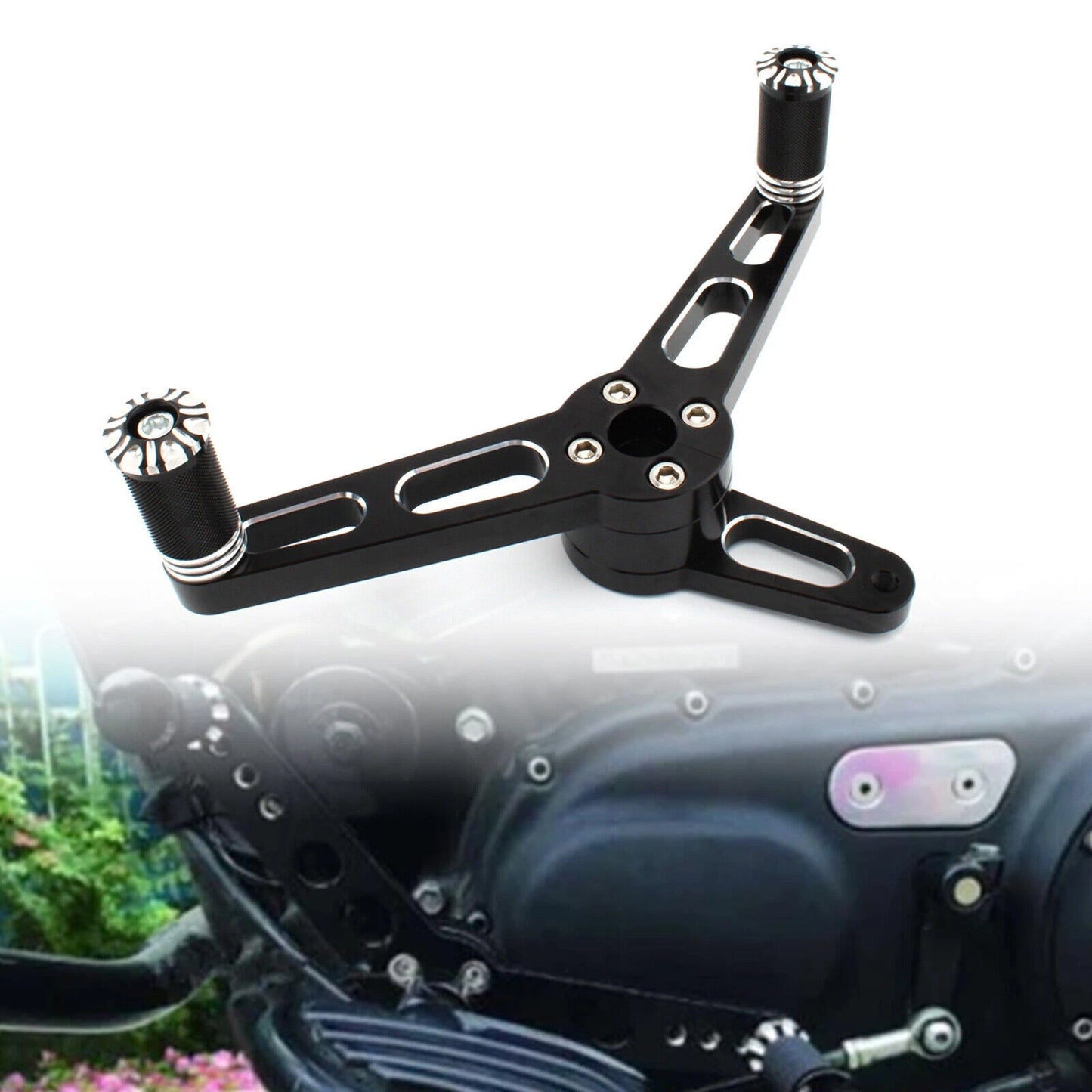 CNC Black Shifter Support for Harley Sportster 883 1200 (2004-2005)