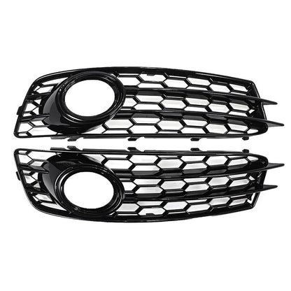 Front Fog Light Grille Cover for Audi A3 8P S Line (2009-2012) Black