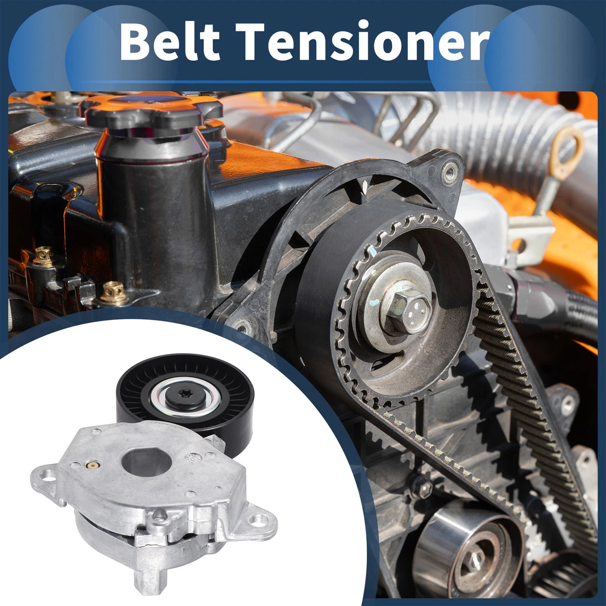 Belt Tensioner for Toyota Corolla (2008-2014) - Metal 1 x Unit