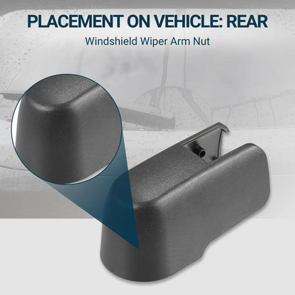 Rear Windshield Wiper Arm Nut Cover for Mazda 3 (2014-2017)