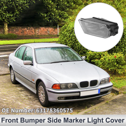 Left Front Bumper Side Marker Light Cover for BMW E39 Z3 (1997-2003)