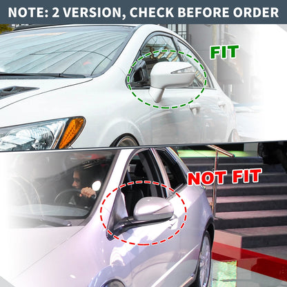 Rearview Mirror Cover Overlay Carbon Fiber for Honda Civic (2006-2011)