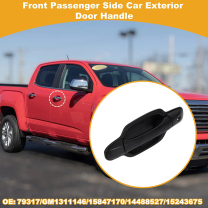 Front Right Side Exterior Door Handle for GMC Canyon (2009-2012)