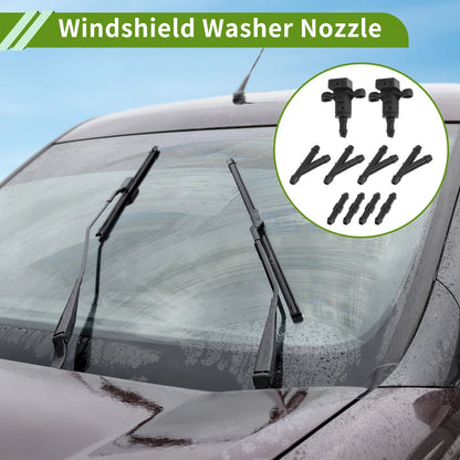 Windshield Washer Nozzle & Hose Connector for Hyundai (2006-2010)