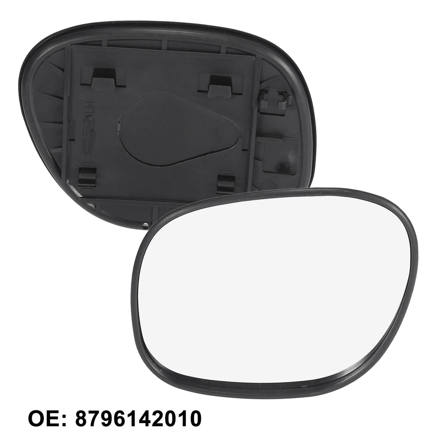 Left Side without Heated Mirror Glass Backing Plate for Toyota RAV4 (2013–2018)