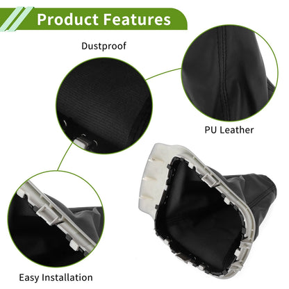 Gear Shift Stick Gaiter Black for Chevrolet Sonic (2012 - 2020)