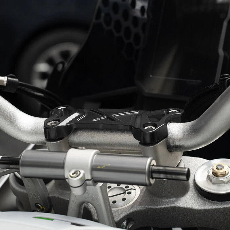 Handlebar Riser Clamp Upper Cover Black for Ducati DesertX (2022)