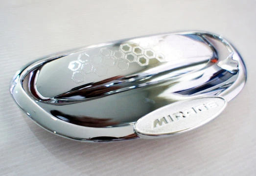Chrome Door Handle Insert Bowl Trim Cover for Mitsubishi Mirage Space Star (2012)