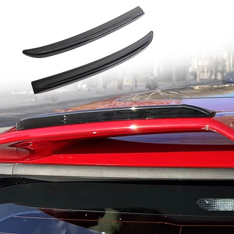 Carbon Fiber Spoiler Lip Fins / Pair / Mini Cooper for JCW (2014–)