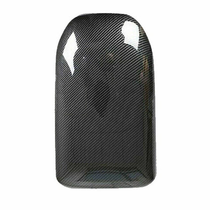 Carbon Fiber ABS Armrest Box Decor Cover Trim for Toyota RAV4 (2019–2023)