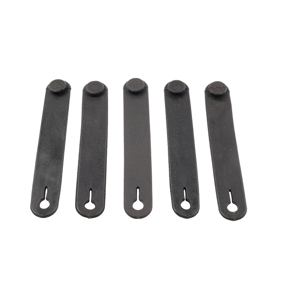 5Pcs Motorcycle Rubber Band Cable Ties for Frame Wiring Harness