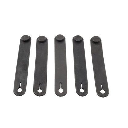 5Pcs Motorcycle Rubber Band Cable Ties for Frame Wiring Harness