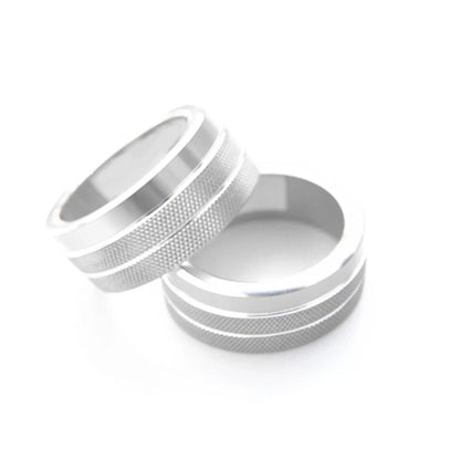 Silver AC Button Rings Cover for Toyota Camry (2018-2023)